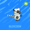 Neon Ring-Tailed Lemur