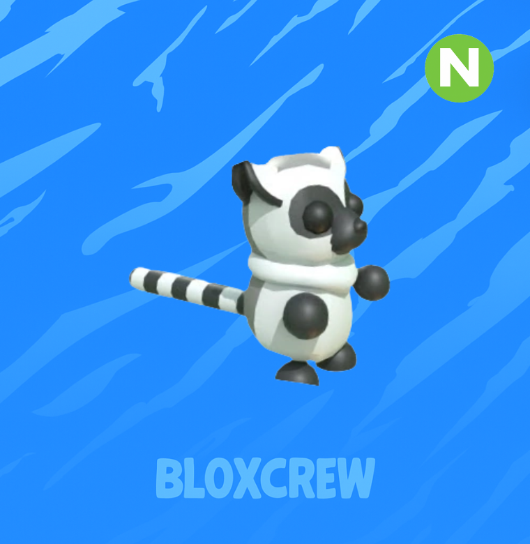 Neon Ring-Tailed Lemur