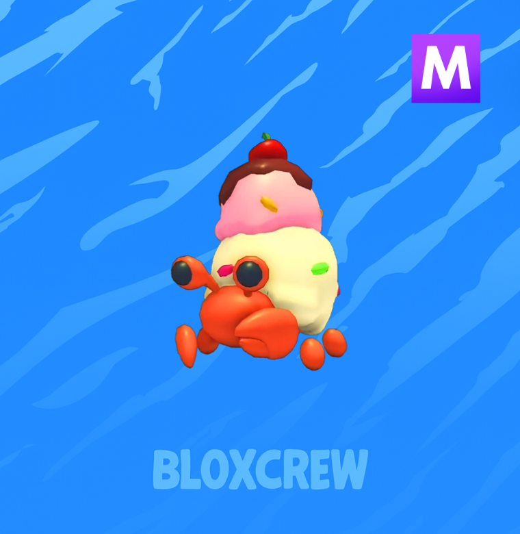 Mega ice Cream Hermit Crab