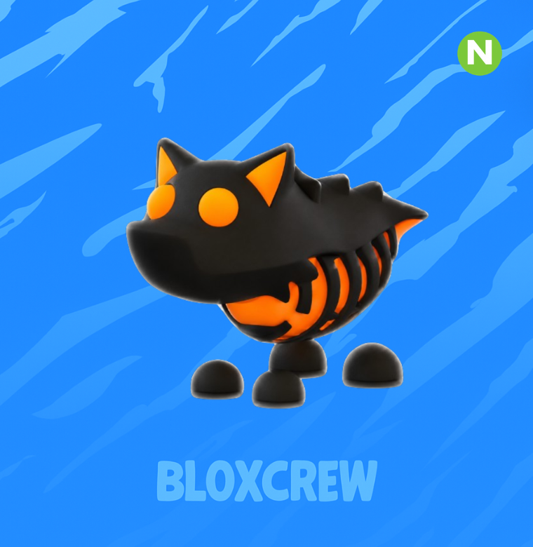 Neon Lava Wolf