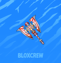 Swirly Axe Knife