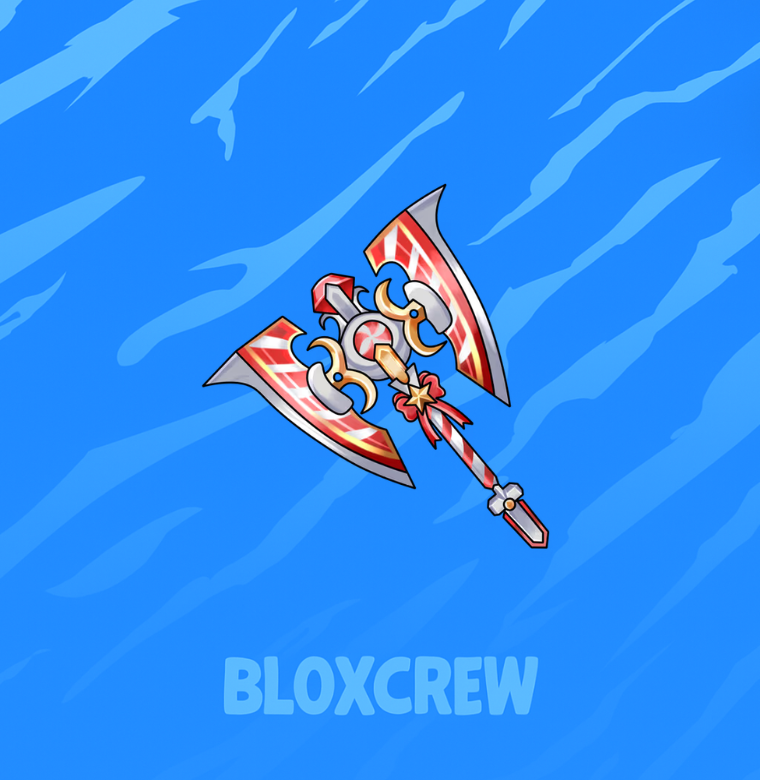 Swirly Axe Knife