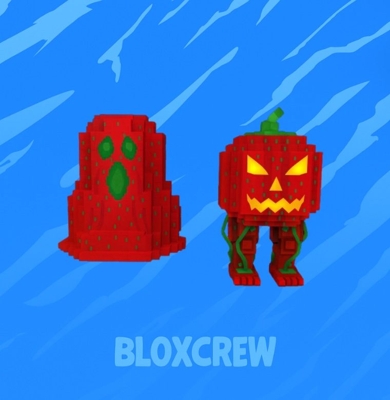 Strawberry + Meowl Traited Spooky and Pumpky 2.4B/s *2 OG TRAITS* (1OF1)