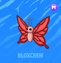 Mega Scarlet Butterfly