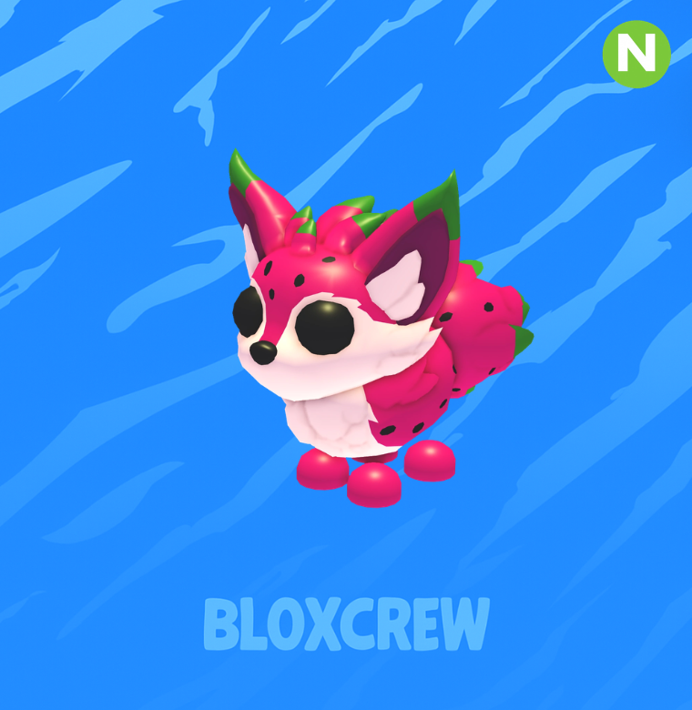 Neon Dragonfruit Fox