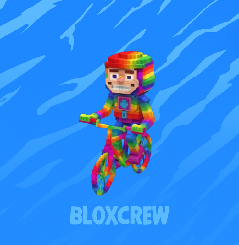 Rainbow Chicleteira Bicicleteira