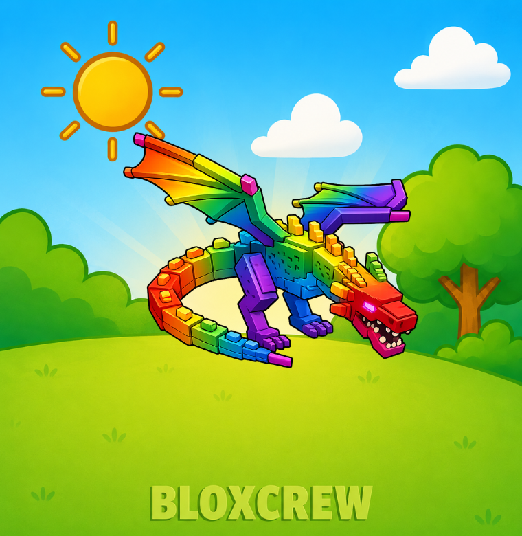 Rainbow Black Dragon