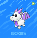 Neon Lavender Dragon