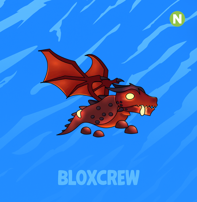 Neon Lava Dragon