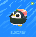 Neon Sushi Penguin