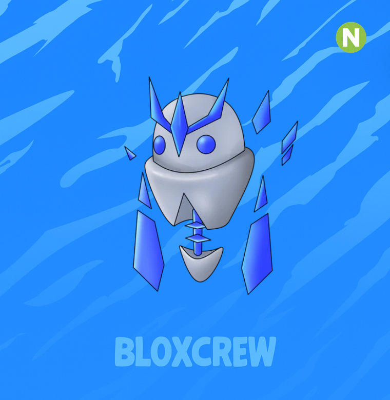 Neon Ice Golem