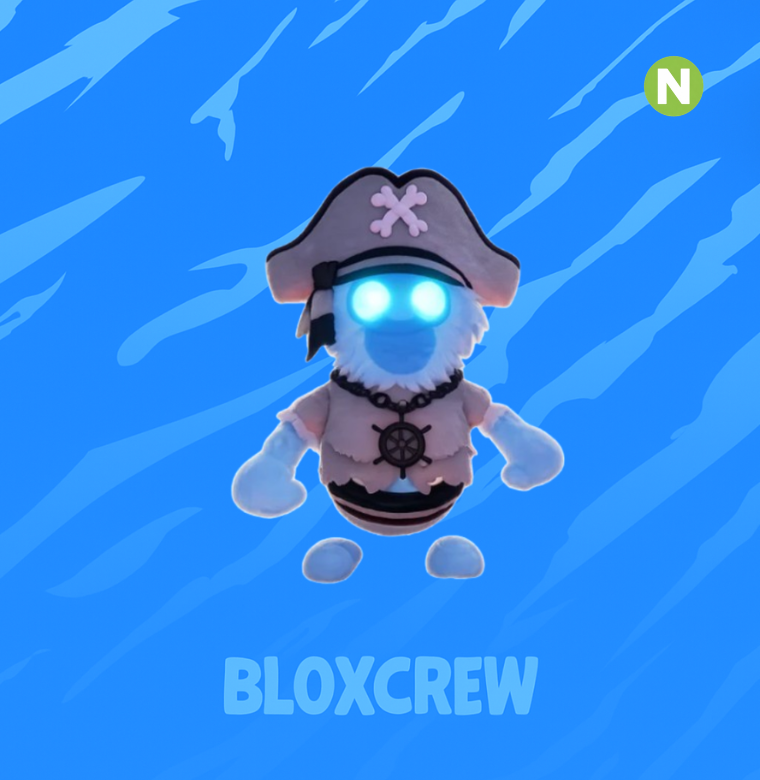 Neon Pirate Ghost Capuchin Monkey