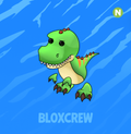 Neon T-rex