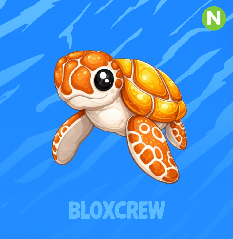 Neon Sea Turtle