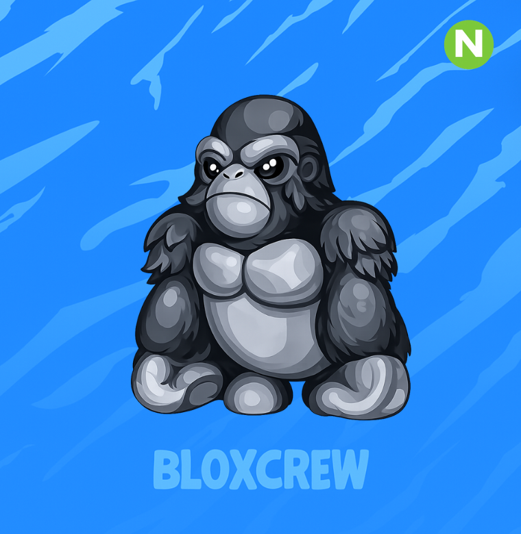 Neon Silverback Gorilla