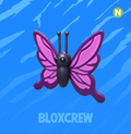 Neon Purple Butterfly