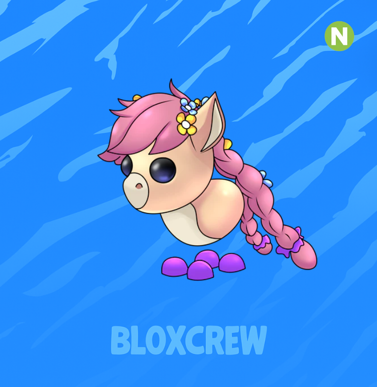 Neon Majestic Pony