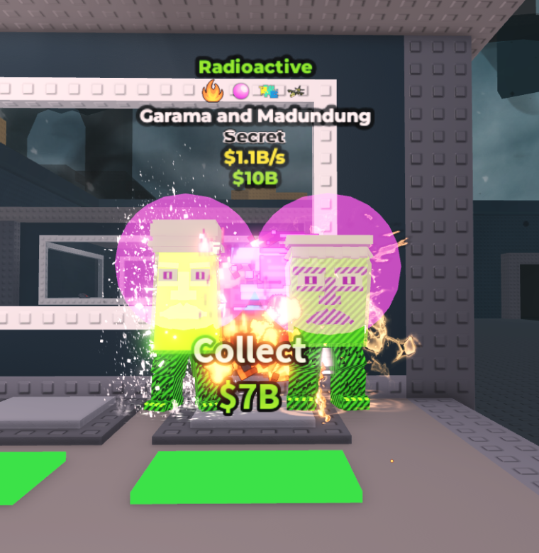 1.1B/s Radioactive Garama and Madundung