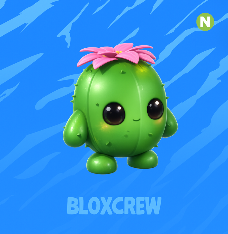 Neon Cactus Friend