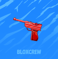 Red Luger Gun
