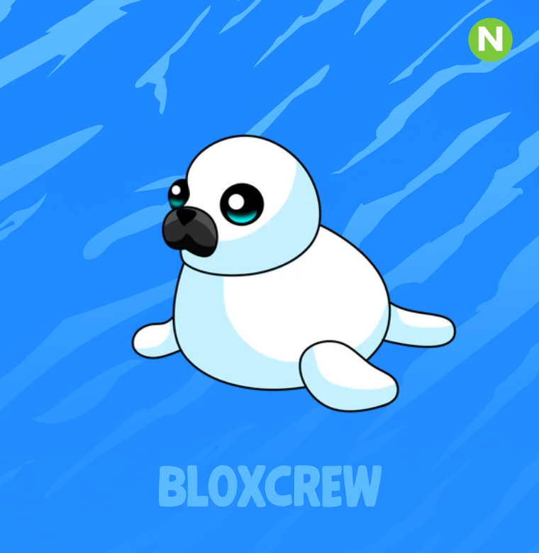 Neon Harp Seal