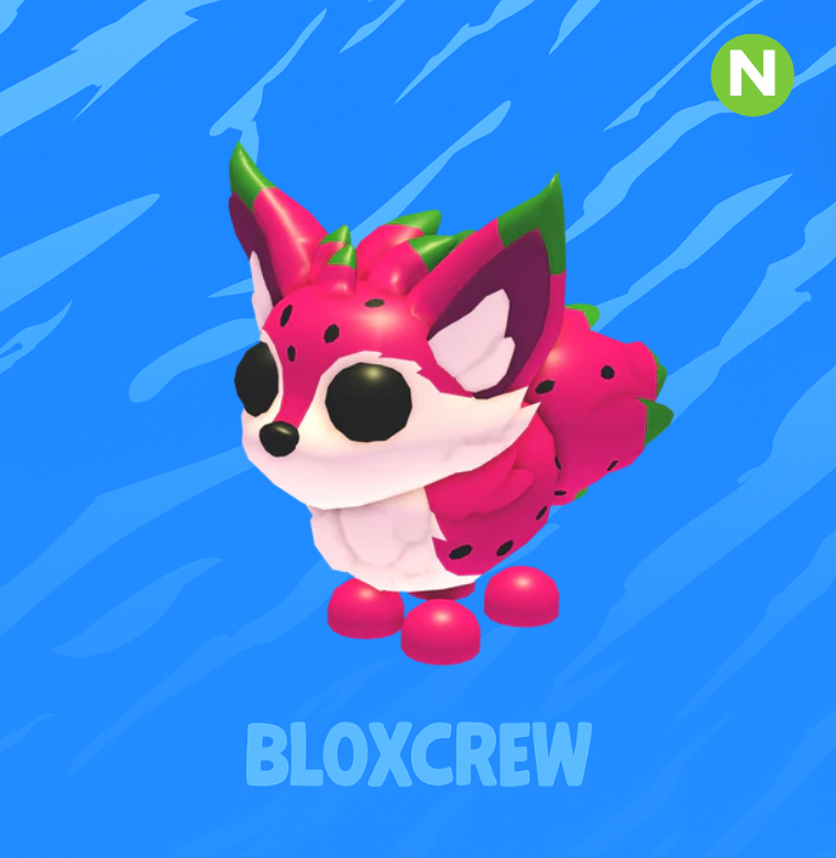 Neon Dragonfruit Fox