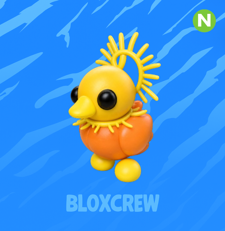 Neon Sunrise Duckling