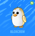 Neon Golden Penguin