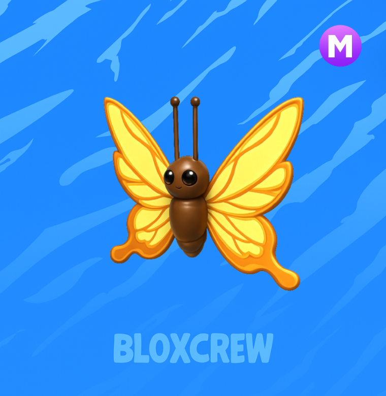 Mega Yellow Butterfly