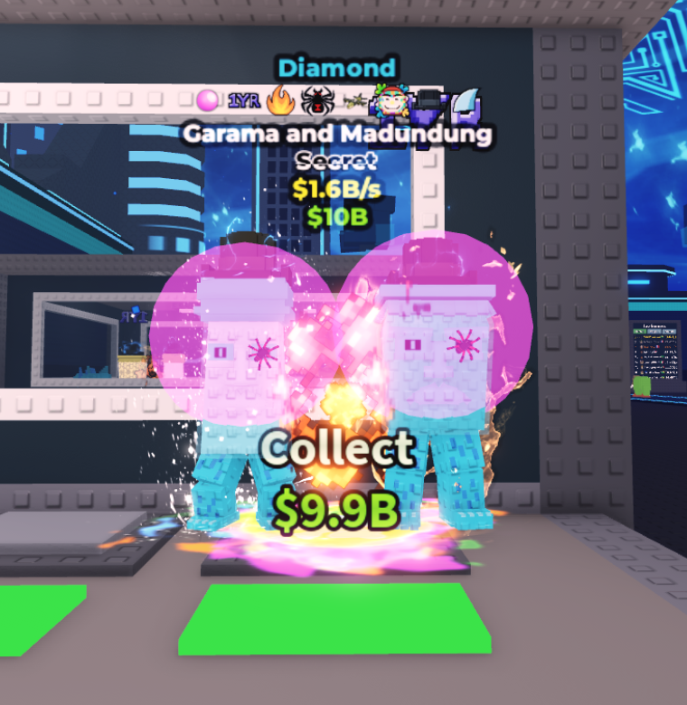 1.6B/s Diamond Garama and Madundung