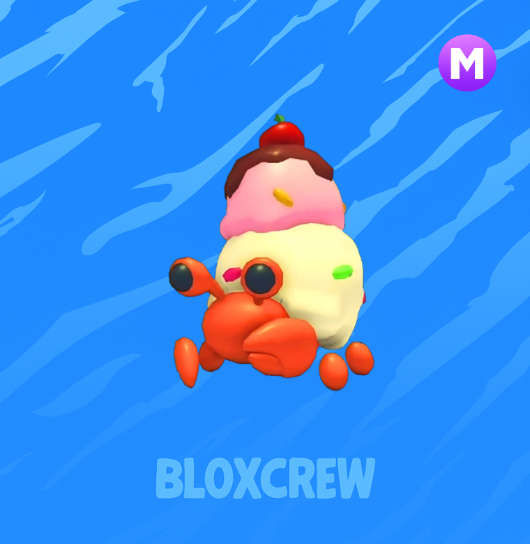 Mega Ice Cream Hermit Crab
