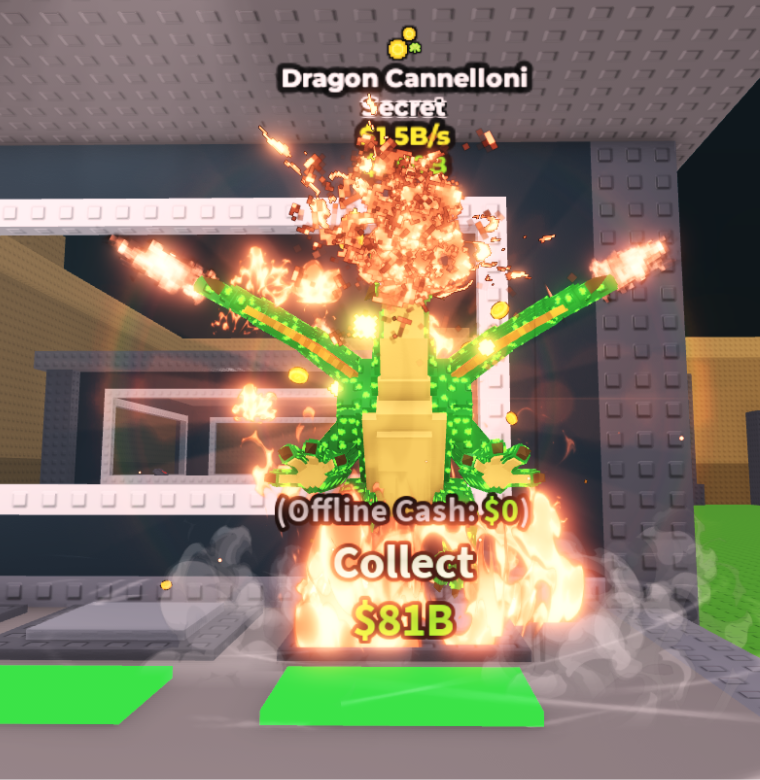 1.5B/s Coin Trait Dragon Cannelloni *RARE*
