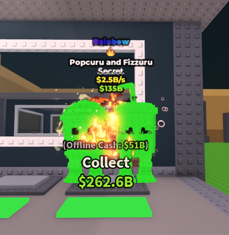2.5B/s Rainbow Popcuru and Fizzuru