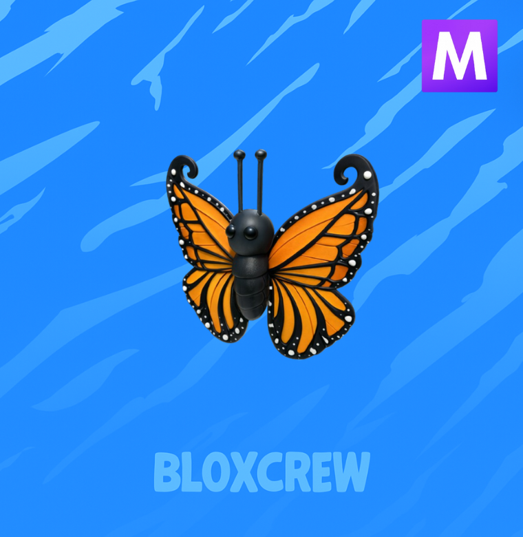 Mega Orange Butterfly