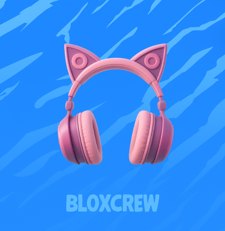 Pink Cat Ear Headphones