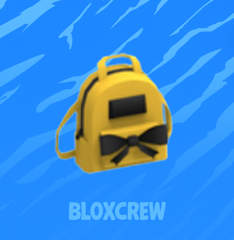 Yellow Designer Backpack
