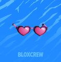 Pink Heart Glasses