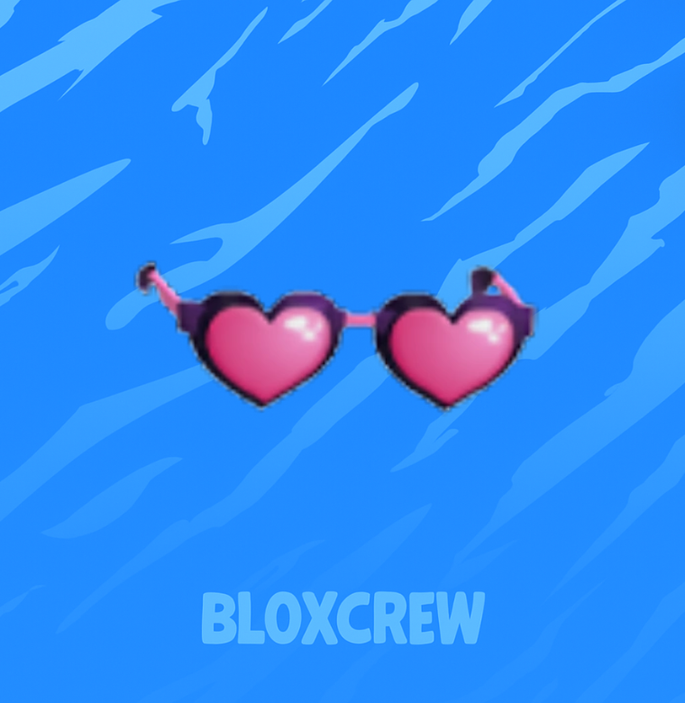 Pink Heart Glasses