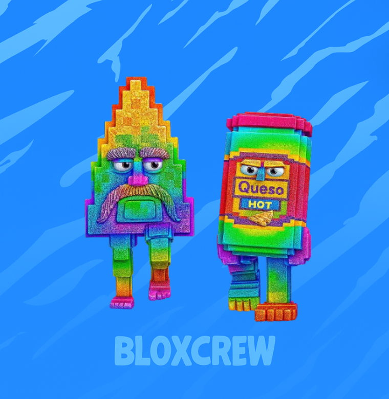 Rainbow Chipso and Queso *TRAITED*