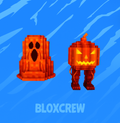Lava Spooky and Pumpky