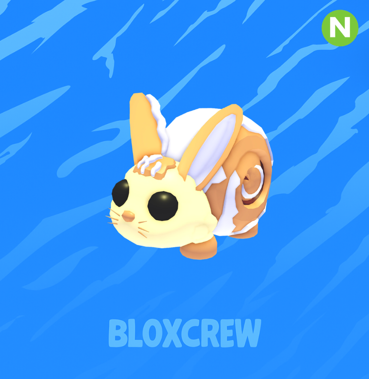 Neon Bunny Swirl