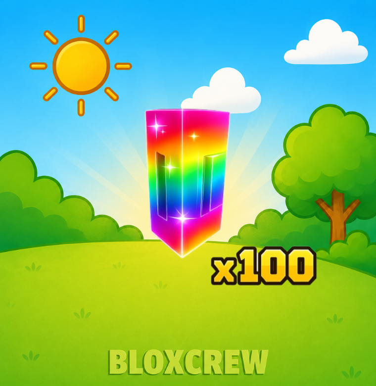 x100 Rainbow Seeds