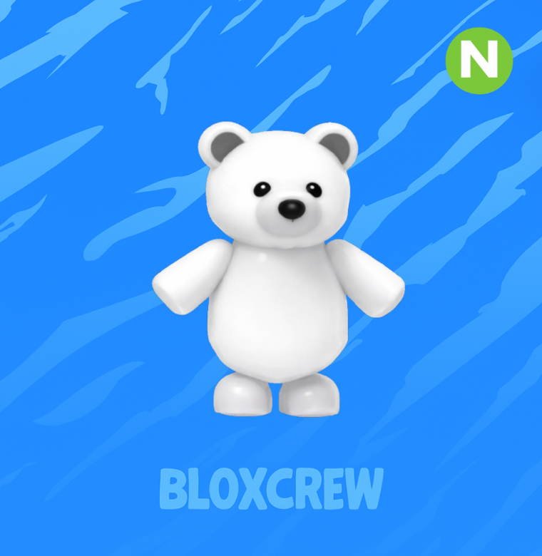 Neon Polar Bear