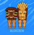 Chocolate Burguru and Fryuru