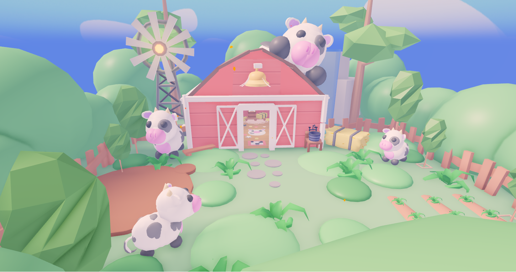 Cow Cloud House