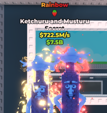 Rainbow + Strawberry Traited Ketchuru and Musturu 720M/s