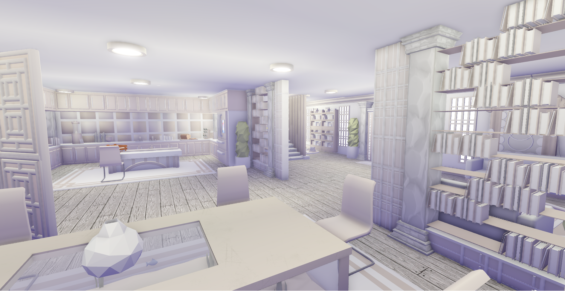 Realistic Modern House