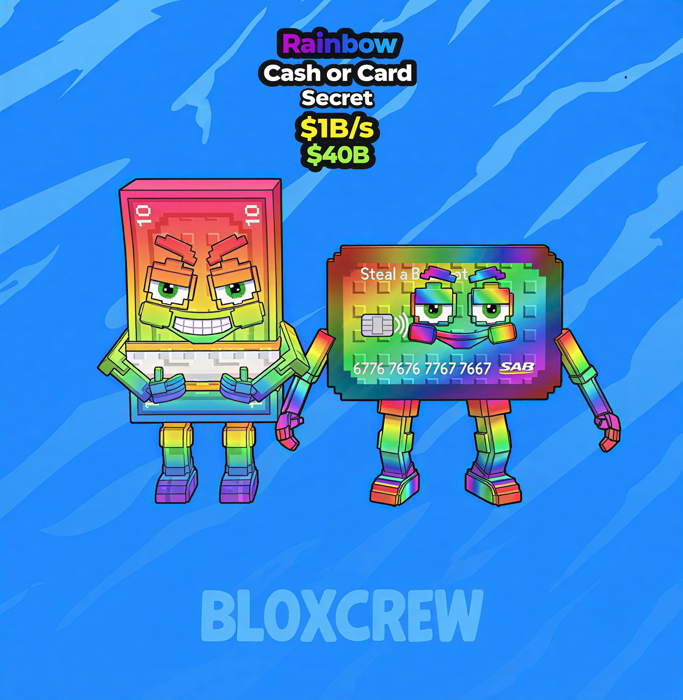 Rainbow Cash or Card